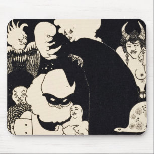 Lucian's Strange Creatures, illustration from 'Luc Mouse Mat