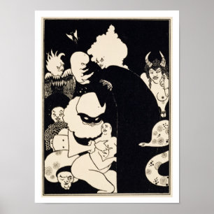 Lucian's Strange Creatures, illustration from 'Luc Poster