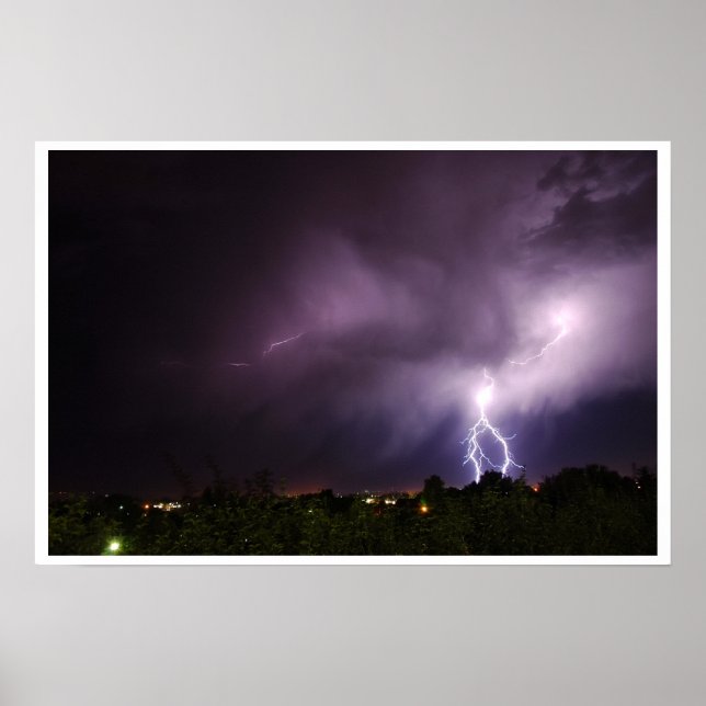 Lucid Lightning Poster (Front)