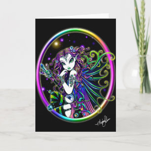 Lucida Crystal Rainbow Fairy Card