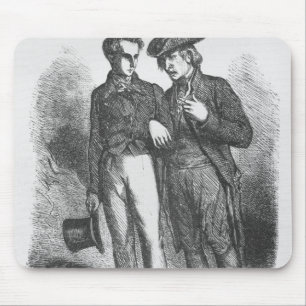 Lucien de Rubempre and Carlos Herrera Mouse Mat