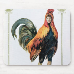 Lucien Guitry in 'Chantecler' Mouse Mat