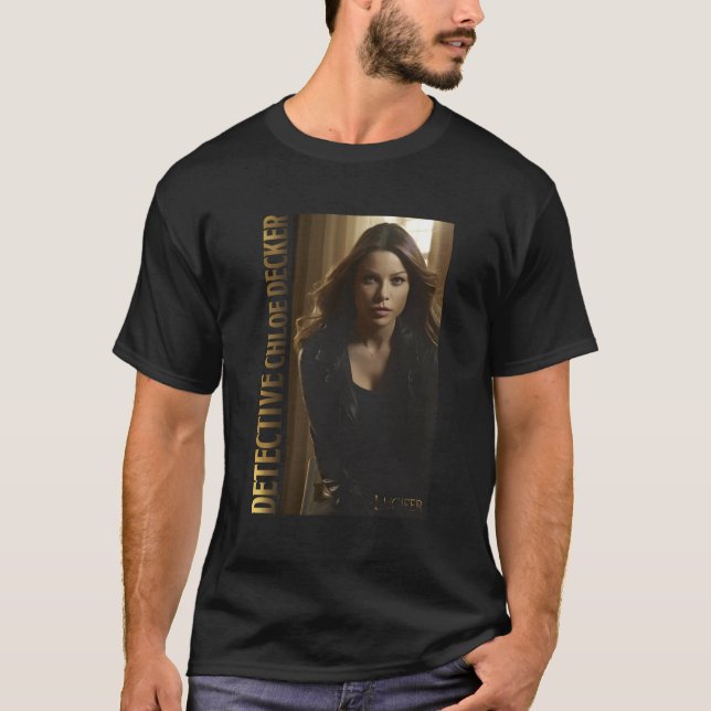 Lucifer Detective Chloe Decker Gold Series T-Shirt (Front)