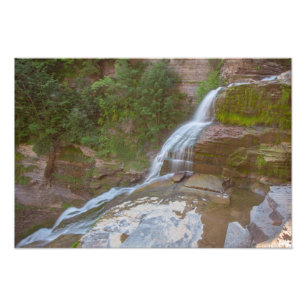 Lucifer Falls, Robert H. Treman state park, NY Photo Print