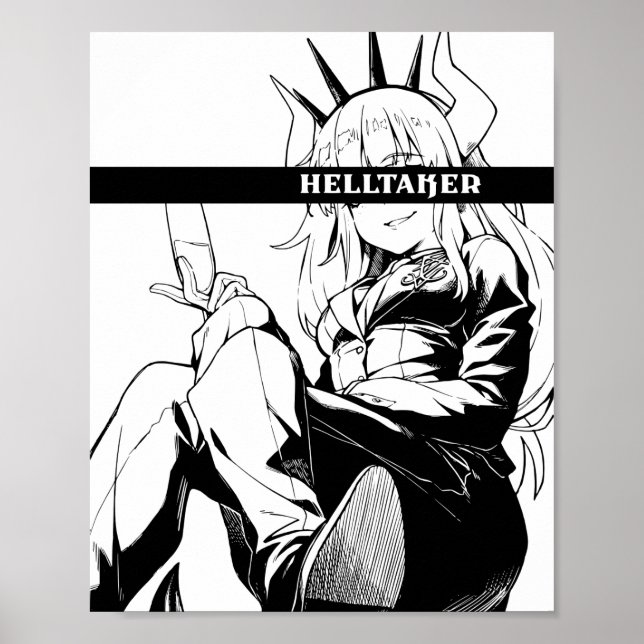 Lucifer Helltaker  Poster (Front)