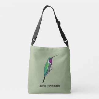 Lucifer  Hummingbird Crossbody Bag
