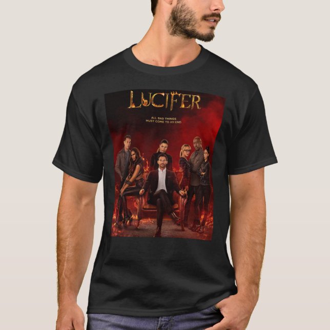 Lucifer Morningstar  season 6  final Classic T-Shi T-Shirt (Front)