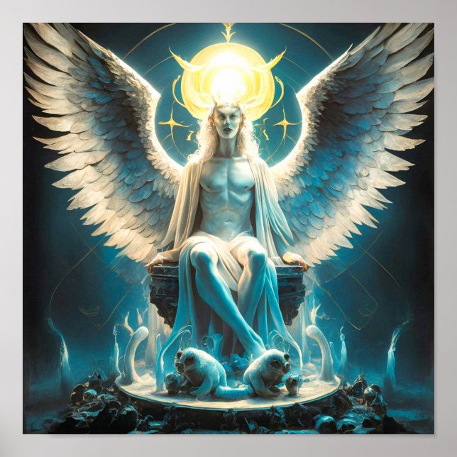 Lucifer represents his light and feature poster (Front)