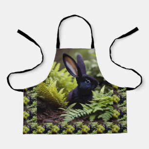 Lucifer The Black Little Bunny, Kids Apron