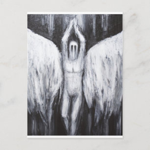 Lucifer the Morning Star descending to the Abyss Postcard