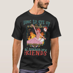 Lucifer Time To Get Up And Summon New Friends Hall T-Shirt