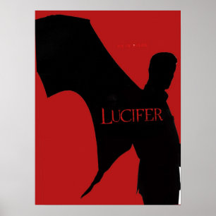 Lucifer tv show design  poster