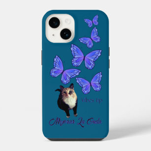 Lucille & The Butterflies Cat Case-Mate iPhone Ca 14 Case