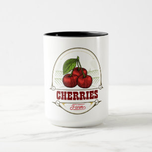 Lucious cherries mug