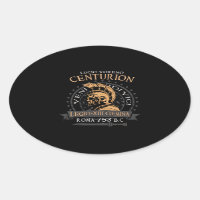 Lucius Voreno, a famous Roman Centurion Oval Stick