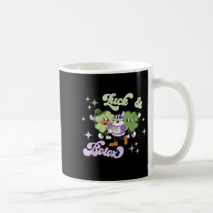 Luck And Botox Funny Shamrock Nurse Injector St Coffee Mug