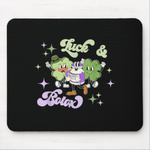 Luck And Botox Funny Shamrock Nurse Injector St Mouse Mat
