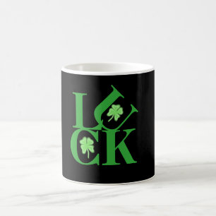 Luck and Shamrocks Coffee Cup