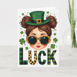 Luck And Style St Patricks Day Card