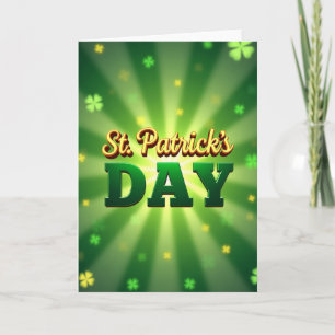 Luck Filled St Patricks Day Card