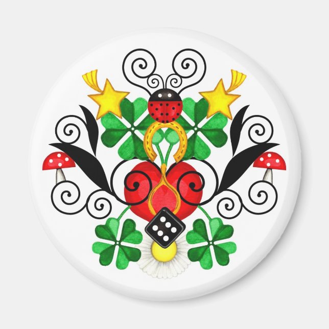 Luck Gifts Magnet (Front)