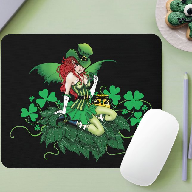 Luck Irish Fairy Green Mouse Mat (Creator Uploaded)