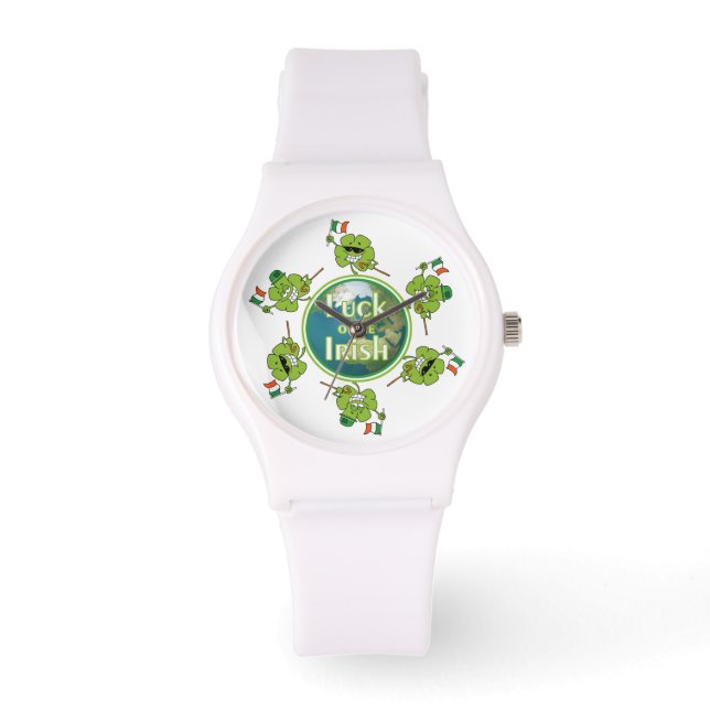 Luck o' the Irish - Shamrocks around the Globe Watch (Front)