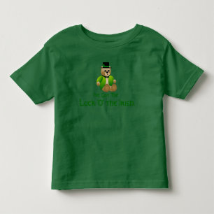 Luck 'O' the Irish Teddy Bear Toddler T-shirt