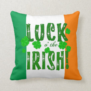 Luck o the Irish Throw Pillow