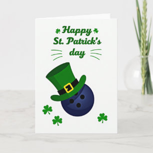Luck Of The Irish Bowling Card