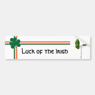 Luck of the Irish Bumper Sticker