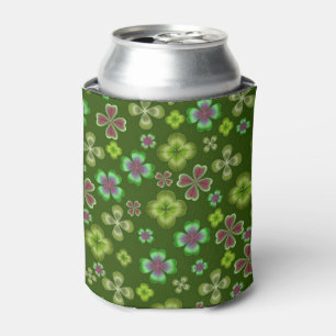 Luck of the Irish Clover Shamrock Can Cooler