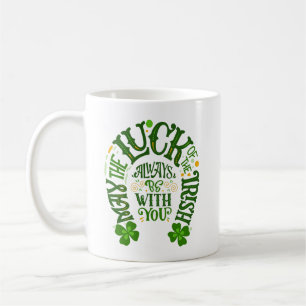 Luck of the Irish Horseshoe Coffee Mug