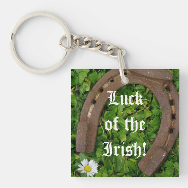 Luck Of The Irish Key Ring (Front)