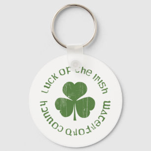 luck of the irish key ring