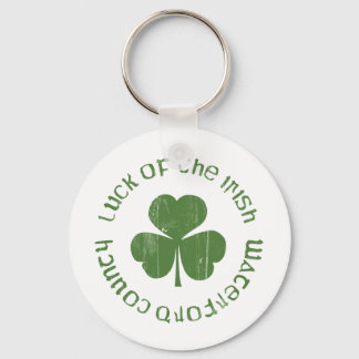 luck of the irish key ring