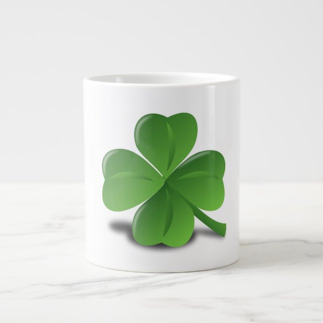 LUCK OF THE IRISH LARGE COFFEE MUG (Front)