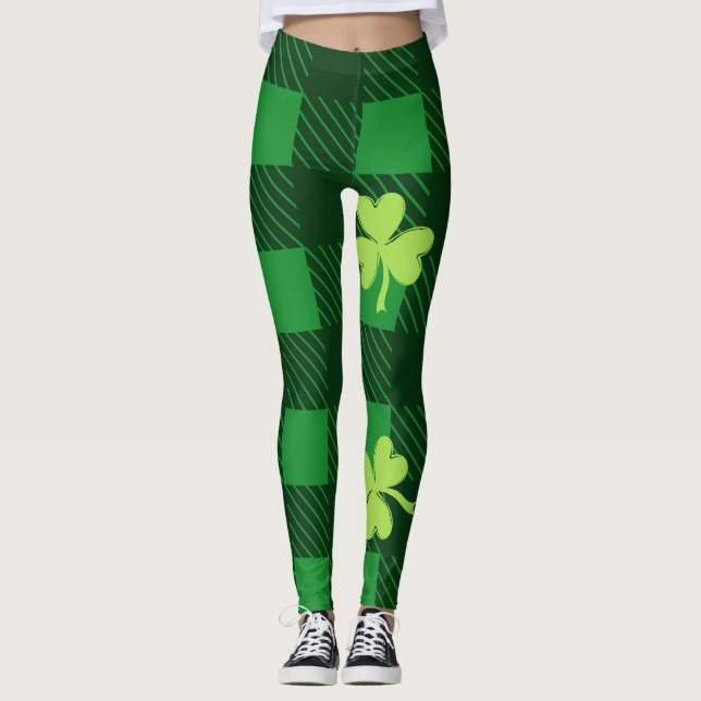 Luck of the Irish Leggings (Front)