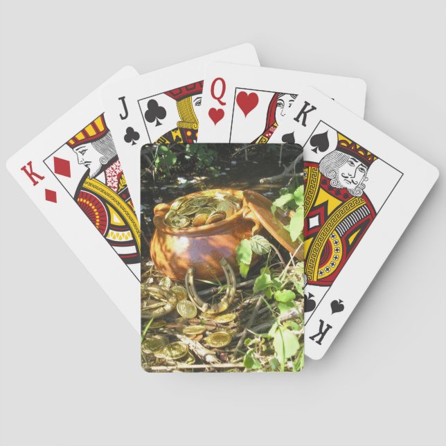 "Luck of the Irish!" Playing Cards (Back)