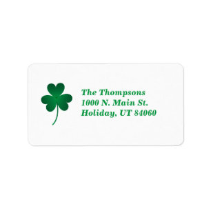 Luck of the Irish / Return Address Labels