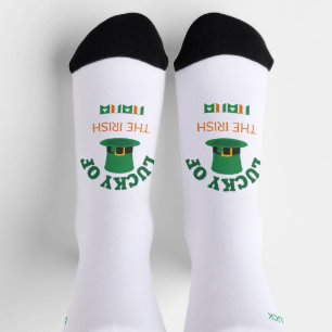Luck of the irish, st Patrick's day Socks