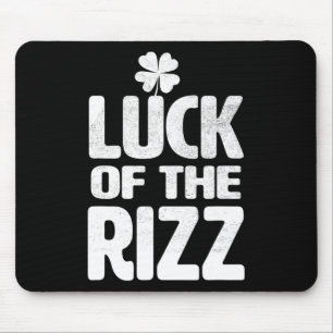 Luck Of The Rizz Irish Cool Lucky Saint Patricks D Mouse Mat