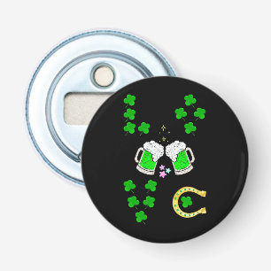 Luck Shamrock Dublin Day Horseshoe Irish Bottle Opener