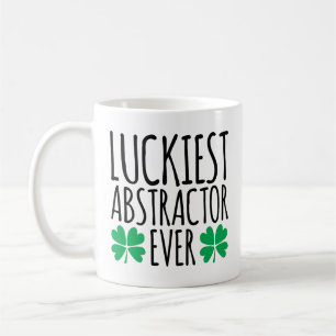 Luckiest Abstractor Ever Coffee Mug