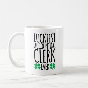 Luckiest Accounting Clerk Ever Coffee Mug