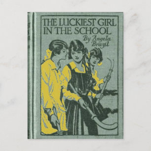 Luckiest Girl in School Postcard