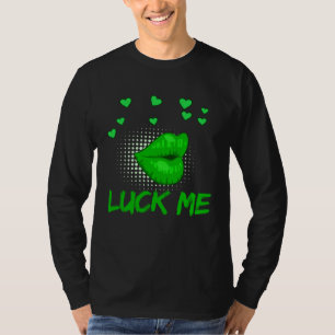 Luckiest Kisser St Patrick s Day Best For Women T-Shirt