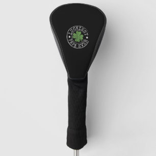 Luckiest Papa Ever Shamrocks Lucky Father St Patri Golf Head Cover