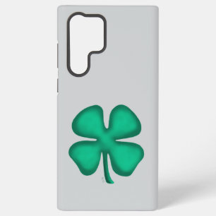 Lucky 4 Leaf Irish Clover gray S22 Ult phone case