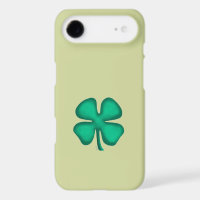 Lucky 4 Leaf Irish Clover green iPhone 17 Air case